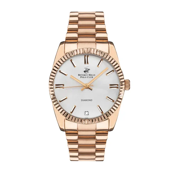 Women’s analog mop white dial watch – bp3172c.430