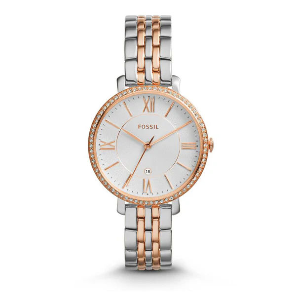 Jaqueline two-tone stainless steel women's watch es3634