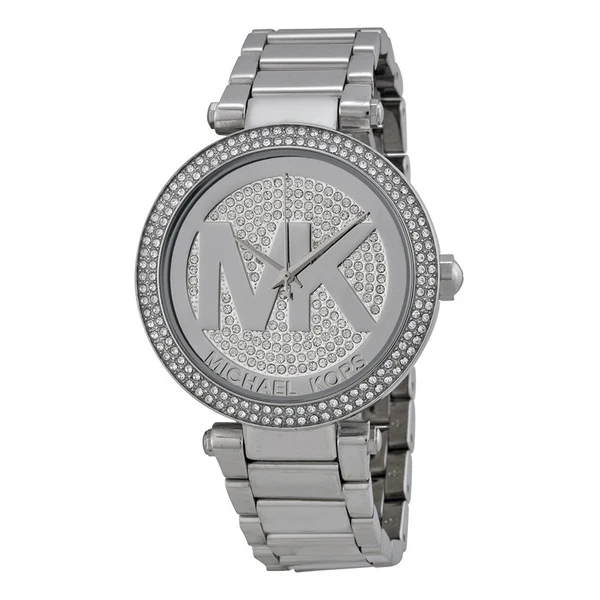 Parker crystal pave dial ladies watch mk5925