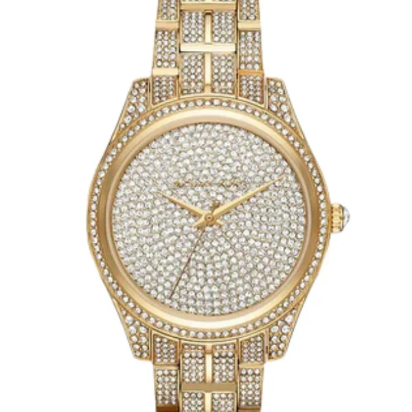 Lauryn gold dial women's watch mk3930