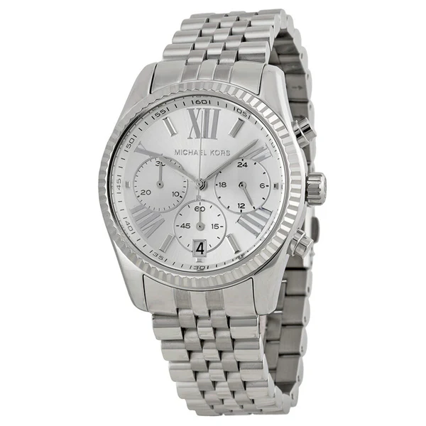 Lexington chronograph stainless steel ladies watch mk5555